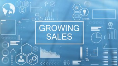 Büyüyen Satışlar, Canlandırılmış Tipografi