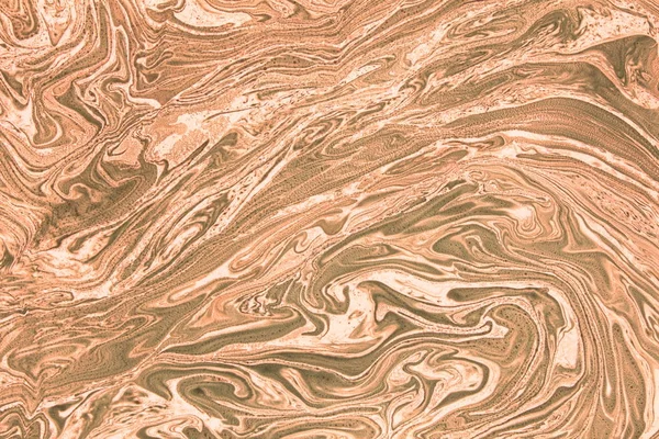 Kahverengi boya elementleri ve mermer dokusunun etkisiyle soyut kahverengi arkaplan