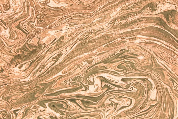 Kahverengi boya elementleri ve mermer dokusunun etkisiyle soyut kahverengi arkaplan