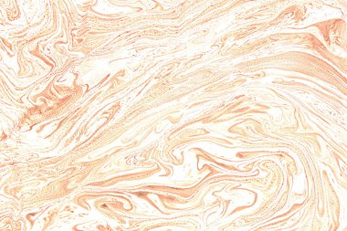 Kahverengi boya elementleri ve mermer dokusunun etkisiyle soyut kahverengi arkaplan