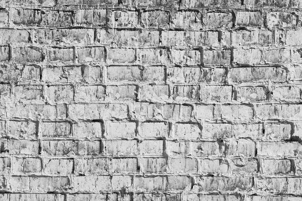Photo Noir Blanc Mur Briques Style Loft Comme Fond Abstrait — Photo