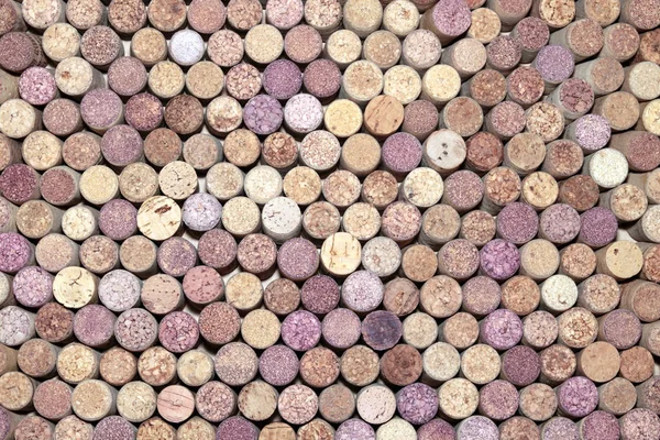 Old Wine Korki Jako Tło Abstrakcja Brązowy Cork — Zdjęcie stockowe