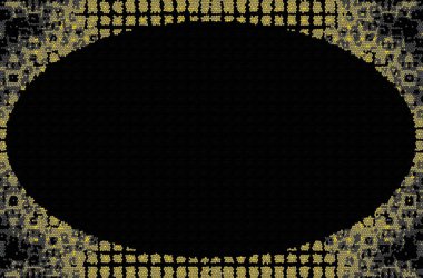 Metin veya Duyurular yapmak için güzel renkli çerçeve