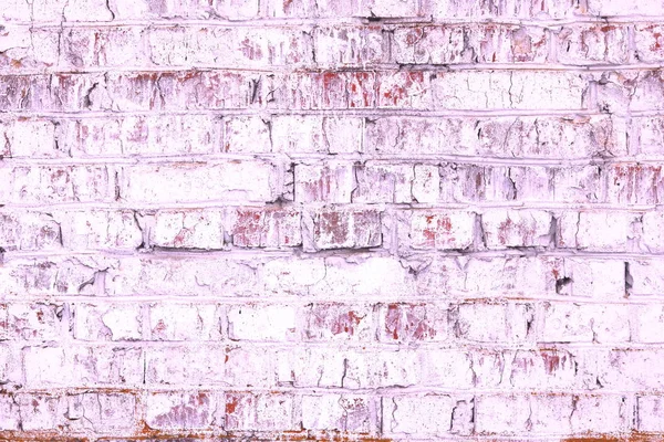 Ovanlig Ljust Mättade Abstrakt Lila Bakgrund Från Gamla Tegelvägg Retrostil — Stockfoto