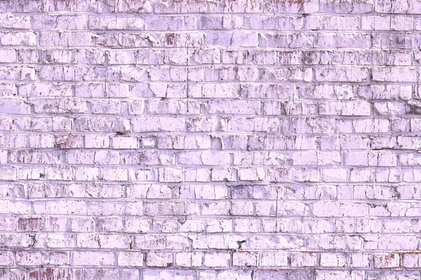 Unusual Bright Saturated Abstract Purple Background Old Brick Wall Retro — Stock Photo, Image
