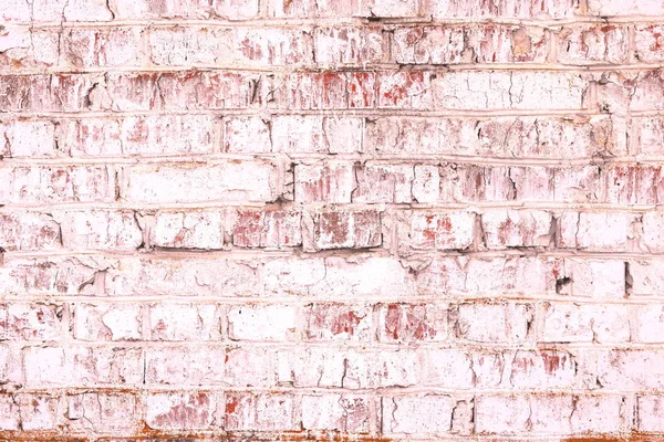 Ovanlig Ljust Mättade Abstrakt Rosa Bakgrund Från Gamla Tegelvägg Retrostil — Stockfoto