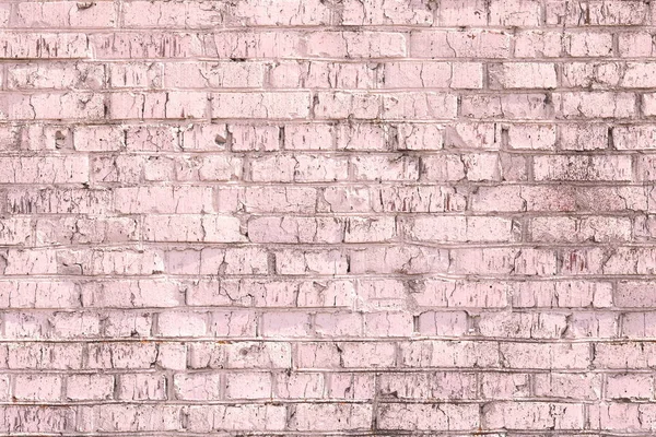 Ungewöhnliche Helle Gesättigte Abstrakte Rosa Hintergrund Aus Alten Backsteinmauern Retro — Stockfoto
