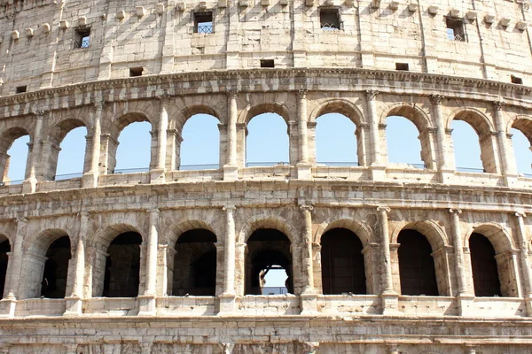 Колизей Риме Амфитеатр Флавиев Италия Европа — стоковое фото