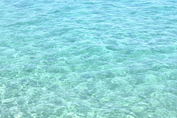 Beautiful Natural Background Perfectly Clear Sea Water — Stock Photo, Image