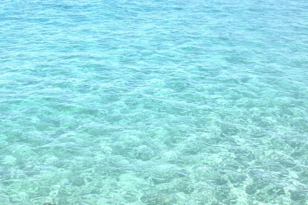 Hermoso Fondo Natural Con Agua Mar Perfectamente Clara —  Fotos de Stock