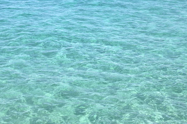 Hermoso Fondo Natural Con Agua Mar Perfectamente Clara — Foto de Stock