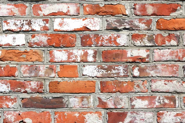 Modern iç tasarım ve endüstriyel bina, apartman ve evler için güzel bir tavan arası tarzı arka plan olarak eski parlak tuğlalardan oluşan bir duvar.