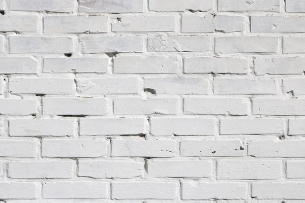 Beautiful White Brick Wall Abstract White Background — Stock Photo, Image