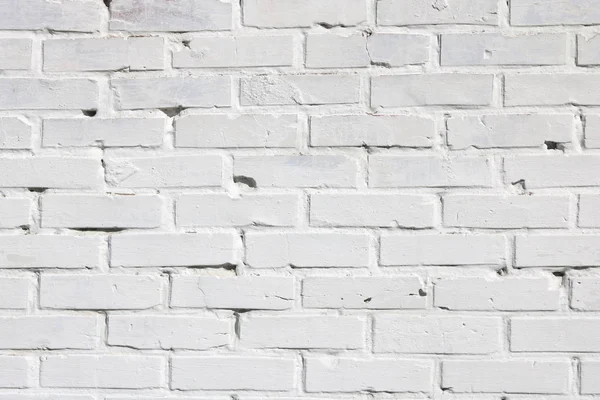 Beautiful White Brick Wall Abstract White Background — Stock Photo, Image