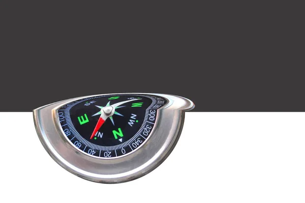 Kruhový Kompas Abstraktním Pozadí Jako Symbol Cestovního Ruchu Kompasem Cestování — Stock fotografie