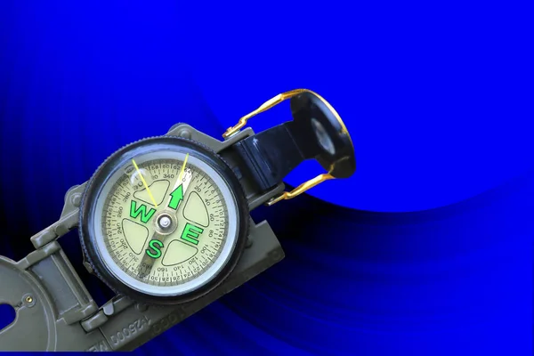 Rond Kompas Abstracte Achtergrond Als Symbool Van Toerisme Met Kompas — Stockfoto