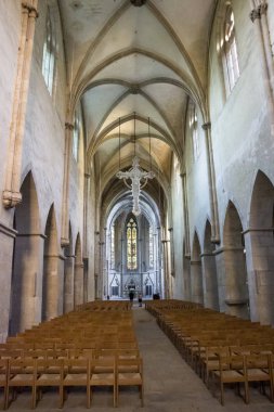 Şimdi Landesschule Pforta, Internatsgymnasium evler bir eski Katolik Manastırı. Turistik yer Sachsen-Anhalt, Almanya.