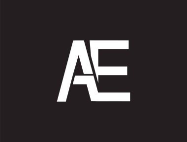 Profesyonel bir AE logosu tasarla, harf AE simgesi