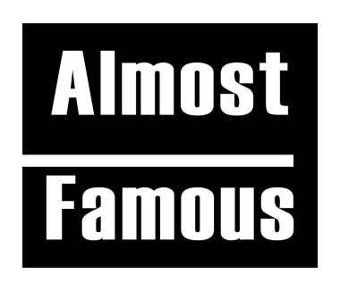 Neredeyse ünlü görüntü vektör tasarımı