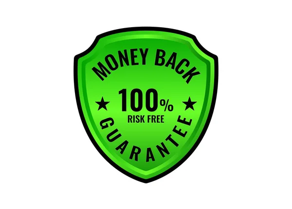 100 Risikofreie Geld Zurück Garantie — Stockvektor