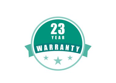 23 Yıl Garanti Resim Vektörleri
