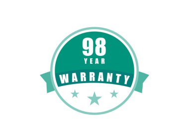98 Yıl Garanti Resim Vektörleri