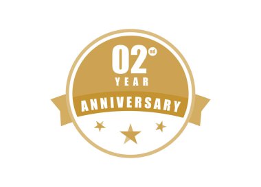 02. Yıl dönümü Zarif rozet tasarımı 