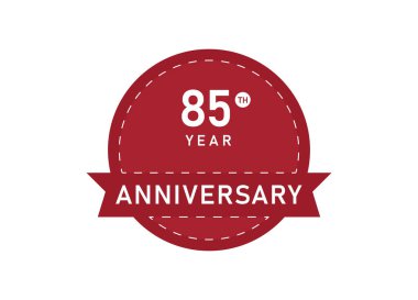 85 'inci yıldönümü rozetleri. 85 yıl dönümü