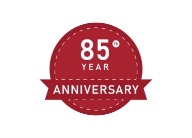 85 'inci yıl dönümü rozet tasarımı 