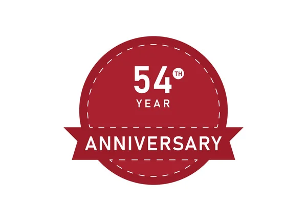 Years Anniversary Badges Design — Stock Vector