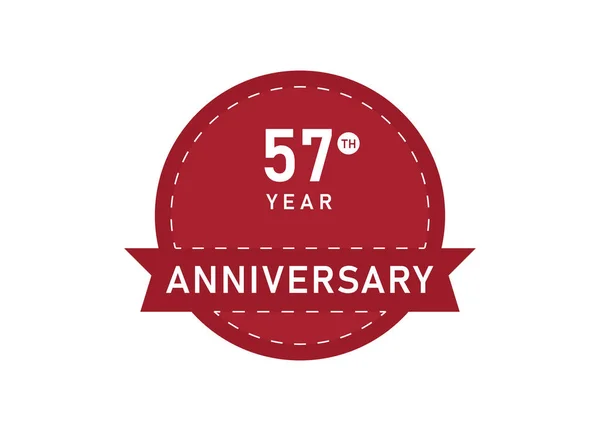 Years Anniversary Badges Design — Stock Vector