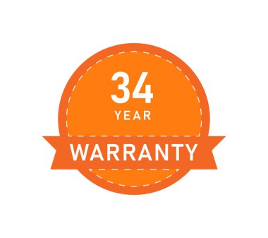 34 Yıl Garanti Logosu, 34 Yıl Garanti Logosu