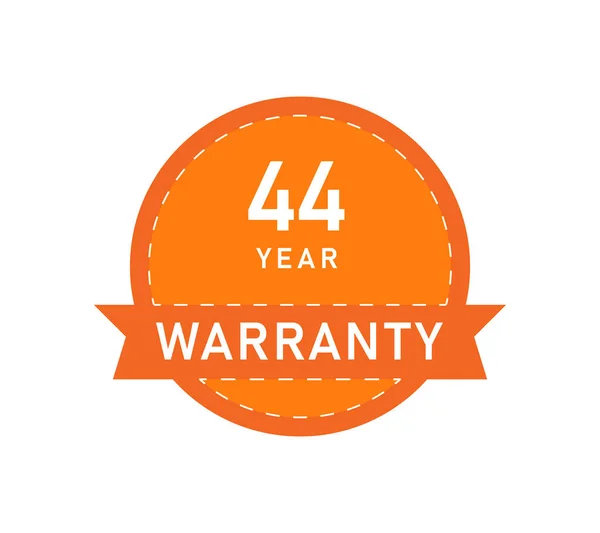 Year Warranty Logos Vector — Stock Vector