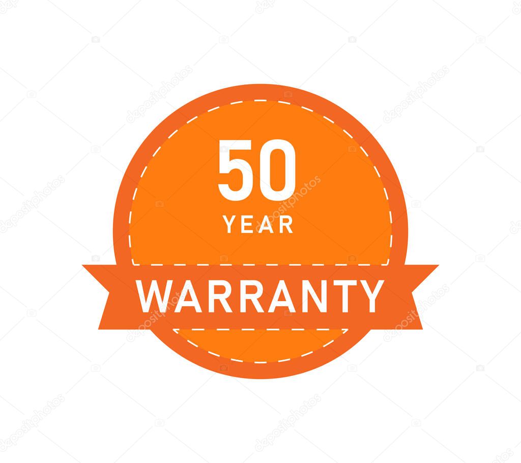 50 Year Warranty Logo image
