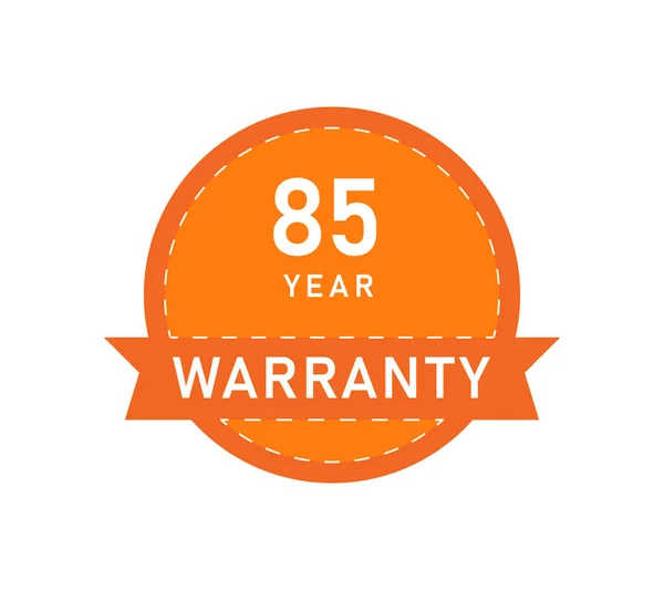 Year Warranty Logos Image — Stock Vector