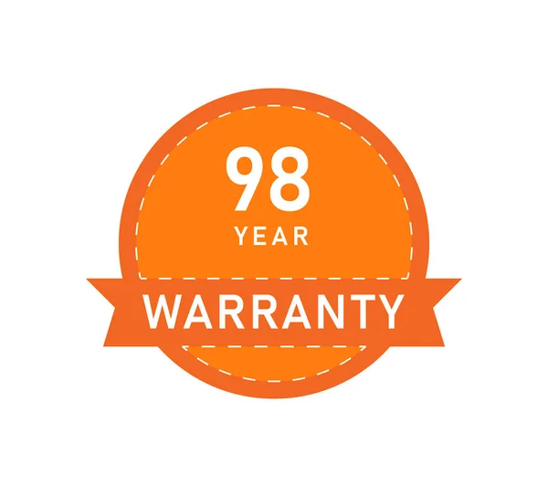 Year Warranty Logos Image — Stock Vector