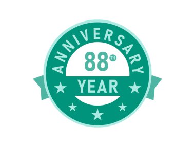 88. Yıldönümü Modern Rozetler 