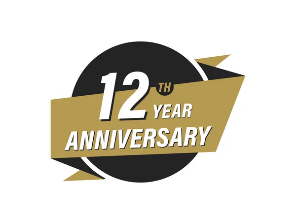 Premium Vector  Number 12 logo icon design 12nd birthday logo number 12nd  anniversary