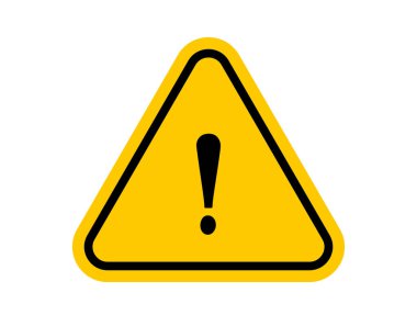 Uyarı İşareti Yüksek Düzenleme Vektörü