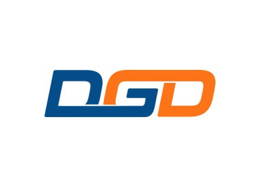 DGD harf logo tasarım vektörü