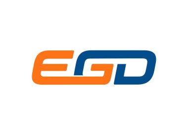 egd harf logo tasarım vektörü