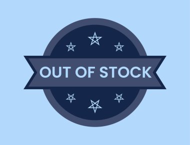 Stock Rozet vektör çizimi, Stock Stamp