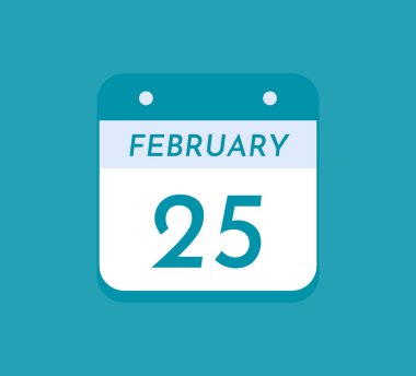 25 Şubat Tek Gün Takvimi, 25 Şubat