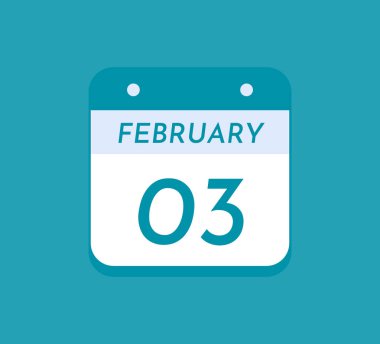 3 Şubat Tek Gün Takvimi, 03 Şubat