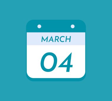 04 Mart Tek Gün Takvimi, 04 Mart