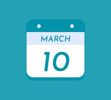 10 Mart Tek Gün Takvimi, 10 Mart