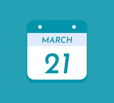 21 Mart Tek Gün Takvimi, 21 Mart