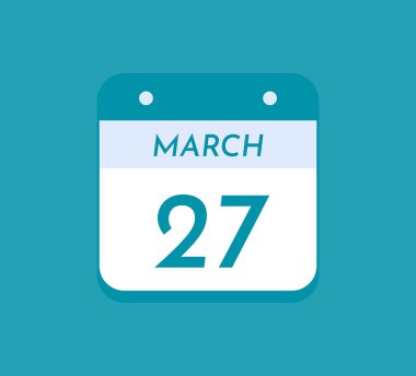 27 Mart Tek Gün Takvimi, 27 Mart