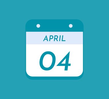 4 Nisan Tek Gün Takvimi, 4 Nisan