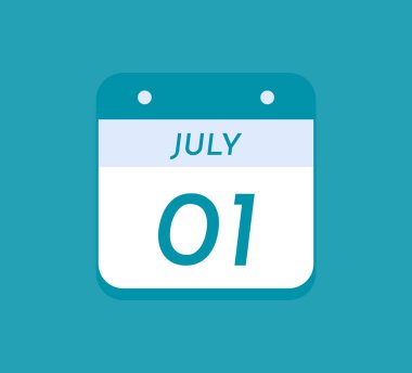 1 Temmuz Tek Gün Takvimi, 1 Temmuz